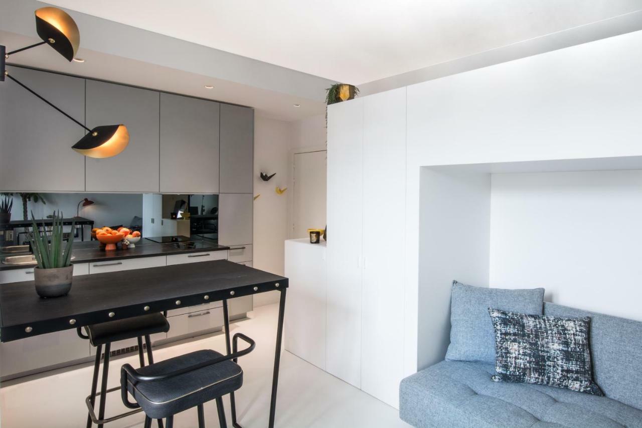 Renovated Modern Studio For 3 In Central Paris - Bastille Exteriör bild